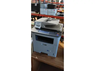 LOTE 162 - 01 IMPRESSORA MULTIFUNCIONAL MODELO SCX-5835NX MARCA SAMSUNG. (NO ESTADO) ATENÇÃO! FAZER A VISITAÇÃO ANTES DE ARREMATAR, NÃO SABEMOS SE FUNCIONA, LEILÃO NÃO TEM GARANTIA E NEM DEVOLUÇÃO, SUJEITO A POSSÍVEIS AVARIAS VISÍVEIS/OCULTAS E/OU AUSÊNCIA DE COMPONENTES.