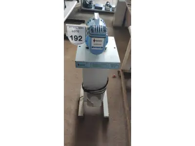 LOTE 192 - 01 ASPIRADOR ODONTOLÓGICO MODELO 089-AM. (NO ESTADO) ATENÇÃO! FAZER A VISITAÇÃO ANTES DE ARREMATAR, NÃO SABEMOS SE FUNCIONA, LEILÃO NÃO TEM GARANTIA E NEM DEVOLUÇÃO, SUJEITO A POSSÍVEIS AVARIAS VISÍVEIS/OCULTAS E/OU AUSÊNCIA DE COMPONENTES.