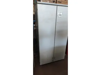 LOTE 210 - 01 ARMÁRIO DE ESCRITÓRIO PARA PASTAS SUSPENSAS COM 02 PORTAS. (NO ESTADO) ATENÇÃO! FAZER A VISITAÇÃO ANTES DE ARREMATAR, NÃO SABEMOS SE FUNCIONA, LEILÃO NÃO TEM GARANTIA E NEM DEVOLUÇÃO, SUJEITO A POSSÍVEIS AVARIAS VISÍVEIS/OCULTAS E/OU AUSÊNCIA DE COMPONENTES.