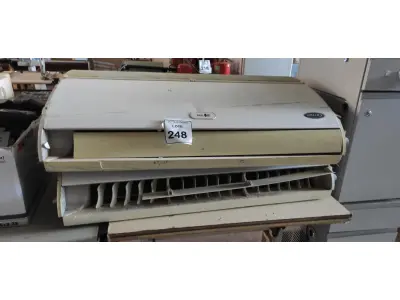 LOTE 248 - 02 EVAPORADORAS PARA RETIRADA DE PEÇAS. (NO ESTADO) ATENÇÃO! FAZER A VISITAÇÃO ANTES DE ARREMATAR, NÃO SABEMOS SE FUNCIONA, LEILÃO NÃO TEM GARANTIA E NEM DEVOLUÇÃO, SUJEITO A POSSÍVEIS AVARIAS VISÍVEIS/OCULTAS E/OU AUSÊNCIA DE COMPONENTES.