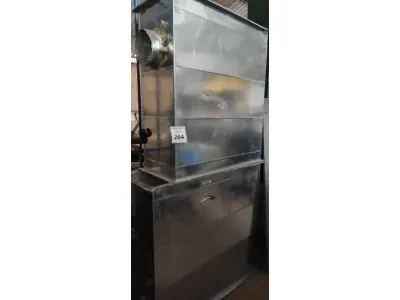 LOTE 264 - 02 DUTOS DE VENTILAÇÃO GALVANIZADO. (NO ESTADO) ATENÇÃO! FAZER A VISITAÇÃO ANTES DE ARREMATAR, NÃO SABEMOS SE FUNCIONA, LEILÃO NÃO TEM GARANTIA E NEM DEVOLUÇÃO, SUJEITO A POSSÍVEIS AVARIAS VISÍVEIS/OCULTAS E/OU AUSÊNCIA DE COMPONENTES.