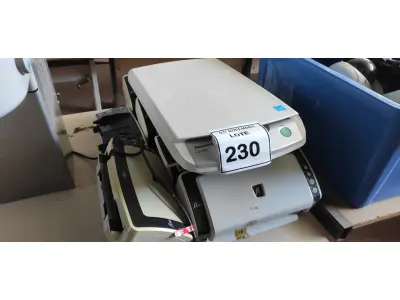 LOTE 230 - 01 LOTE COM VÁRIOS SCANNERS DE MARCAS E MODELOS DIVERSOS. (NO ESTADO) ATENÇÃO! FAZER A VISITAÇÃO ANTES DE ARREMATAR, NÃO SABEMOS SE FUNCIONA, LEILÃO NÃO TEM GARANTIA E NEM DEVOLUÇÃO, SUJEITO A POSSÍVEIS AVARIAS VISÍVEIS/OCULTAS E/OU AUSÊNCIA DE COMPONENTES.