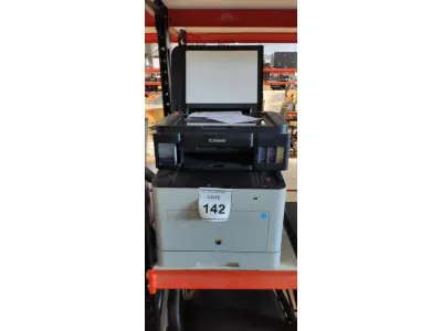 LOTE 142 - 01 IMPRESSORA MODELO G311 MARCA CANON E 01 IMPRESSORA MODELO CLP-6800ND MARCA SAMSUNG. (NO ESTADO) ATENÇÃO! FAZER A VISITAÇÃO ANTES DE ARREMATAR, NÃO SABEMOS SE FUNCIONA, LEILÃO NÃO TEM GARANTIA E NEM DEVOLUÇÃO, SUJEITO A POSSÍVEIS AVARIAS VISÍVEIS/OCULTAS E/OU AUSÊNCIA DE COMPONENTES.