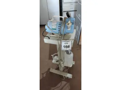 LOTE 166 - 01 ASPIRADOR MÉDICO DE SECREÇÕES MARCA FANEM. (NO ESTADO) ATENÇÃO! FAZER A VISITAÇÃO ANTES DE ARREMATAR, NÃO SABEMOS SE FUNCIONA, LEILÃO NÃO TEM GARANTIA E NEM DEVOLUÇÃO, SUJEITO A POSSÍVEIS AVARIAS VISÍVEIS/OCULTAS E/OU AUSÊNCIA DE COMPONENTES.