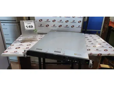 LOTE 149 - 01 SERVIDOR MARCA DIEBOLD. (NO ESTADO) ATENÇÃO! FAZER A VISITAÇÃO ANTES DE ARREMATAR, NÃO SABEMOS SE FUNCIONA, LEILÃO NÃO TEM GARANTIA E NEM DEVOLUÇÃO, SUJEITO A POSSÍVEIS AVARIAS VISÍVEIS/OCULTAS E/OU AUSÊNCIA DE COMPONENTES.