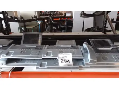 LOTE 294 - 01 LOTE COM VÁRIOS APARELHOS TELEFÔNICOS. (NO ESTADO) ATENÇÃO! FAZER A VISITAÇÃO ANTES DE ARREMATAR, NÃO SABEMOS SE FUNCIONA, LEILÃO NÃO TEM GARANTIA E NEM DEVOLUÇÃO, SUJEITO A POSSÍVEIS AVARIAS VISÍVEIS/OCULTAS E/OU AUSÊNCIA DE COMPONENTES.