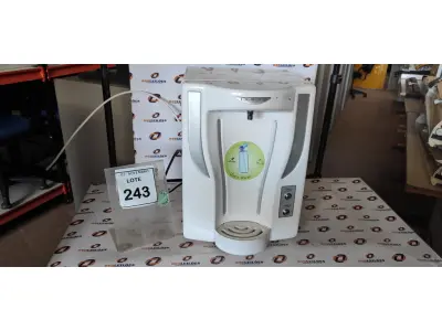 LOTE 243 - 01 PURIFICADOR DE ÁGUA MARCA BELLIERE. (NO ESTADO) ATENÇÃO! FAZER A VISITAÇÃO ANTES DE ARREMATAR, NÃO SABEMOS SE FUNCIONA, LEILÃO NÃO TEM GARANTIA E NEM DEVOLUÇÃO, SUJEITO A POSSÍVEIS AVARIAS VISÍVEIS/OCULTAS E/OU AUSÊNCIA DE COMPONENTES.