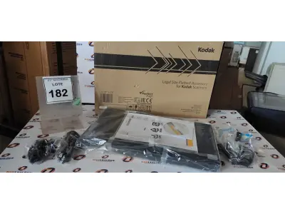 LOTE 182 - 01 SCANNER MARCA KODAK. (NO ESTADO) ATENÇÃO! FAZER A VISITAÇÃO ANTES DE ARREMATAR, NÃO SABEMOS SE FUNCIONA, LEILÃO NÃO TEM GARANTIA E NEM DEVOLUÇÃO, SUJEITO A POSSÍVEIS AVARIAS VISÍVEIS/OCULTAS E/OU AUSÊNCIA DE COMPONENTES.