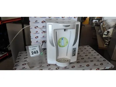 LOTE 243 - 01 PURIFICADOR DE ÁGUA MARCA BELLIERE. (NO ESTADO) ATENÇÃO! FAZER A VISITAÇÃO ANTES DE ARREMATAR, NÃO SABEMOS SE FUNCIONA, LEILÃO NÃO TEM GARANTIA E NEM DEVOLUÇÃO, SUJEITO A POSSÍVEIS AVARIAS VISÍVEIS/OCULTAS E/OU AUSÊNCIA DE COMPONENTES.