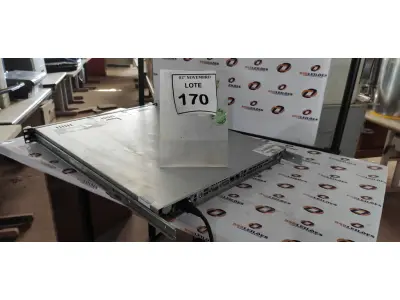 LOTE 170 - 01 SERVIDOR MARCA DIEBOLD. (NO ESTADO) ATENÇÃO! FAZER A VISITAÇÃO ANTES DE ARREMATAR, NÃO SABEMOS SE FUNCIONA, LEILÃO NÃO TEM GARANTIA E NEM DEVOLUÇÃO, SUJEITO A POSSÍVEIS AVARIAS VISÍVEIS/OCULTAS E/OU AUSÊNCIA DE COMPONENTES.
