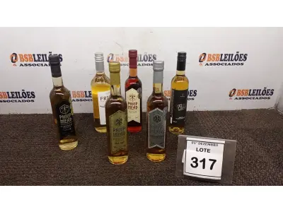 LOTE 317 - 06 GARRAFAS DE HIDROMEL DA MARCA PHILIP MEAD DE 500ML E 750ML SABORES DIVERSOS. (NO ESTADO) ATENÇÃO! FAZER A VISITAÇÃO ANTES DE ARREMATAR, NÃO SABEMOS SE FUNCIONA, LEILÃO NÃO TEM GARANTIA E NEM DEVOLUÇÃO, SUJEITO A POSSÍVEIS AVARIAS VISÍVEIS/OCULTAS E/OU AUSÊNCIA DE COMPONENTES.