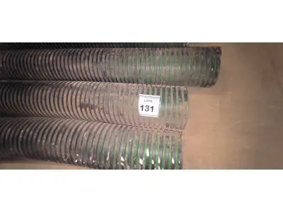 LOTE 131 - 03 MANGUEIRAS PERFURADAS PARA DRENAGEM. (NO ESTADO) ATENÇÃO! FAZER A VISITAÇÃO ANTES DE ARREMATAR, NÃO SABEMOS SE FUNCIONA, LEILÃO NÃO TEM GARANTIA E NEM DEVOLUÇÃO, SUJEITO A POSSÍVEIS AVARIAS VISÍVEIS/OCULTAS E/OU AUSÊNCIA DE COMPONENTES.