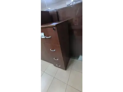 LOTE 016 - 01 ARQUIVO EM MADEIRA COM 04 GAVETAS. (NO ESTADO) ATENÇÃO! FAZER A VISITAÇÃO ANTES DE ARREMATAR, NÃO SABEMOS SE FUNCIONA, LEILÃO NÃO TEM GARANTIA E NEM DEVOLUÇÃO, SUJEITO A POSSÍVEIS AVARIAS VISÍVEIS/OCULTAS E/OU AUSÊNCIA DE COMPONENTES.