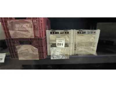 LOTE 091 - 01 LOTE COM SUPORTES DE MODULOS, TOMADAS E PLACAS CEGAS, SUPORTES DE PLACA CEGA 4X4 E 4X2. (NO ESTADO) ATENÇÃO! FAZER A VISITAÇÃO ANTES DE ARREMATAR, NÃO SABEMOS SE FUNCIONA, LEILÃO NÃO TEM GARANTIA E NEM DEVOLUÇÃO, SUJEITO A POSSÍVEIS AVARIAS VISÍVEIS/OCULTAS E/OU AUSÊNCIA DE COMPONENTES.