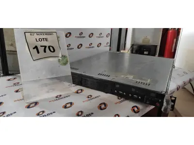 LOTE 170 - 01 SERVIDOR MARCA DIEBOLD. (NO ESTADO) ATENÇÃO! FAZER A VISITAÇÃO ANTES DE ARREMATAR, NÃO SABEMOS SE FUNCIONA, LEILÃO NÃO TEM GARANTIA E NEM DEVOLUÇÃO, SUJEITO A POSSÍVEIS AVARIAS VISÍVEIS/OCULTAS E/OU AUSÊNCIA DE COMPONENTES.