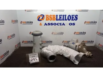 LOTE 011 - 01 BOMBA FILTRO PARA PISCINAS E 01 MOTO BOMBA CENTRIFUGA PARA PISCINAS. (NO ESTADO) ATENÇÃO! FAZER A VISITAÇÃO ANTES DE ARREMATAR, NÃO SABEMOS SE FUNCIONA, LEILÃO NÃO TEM GARANTIA E NEM DEVOLUÇÃO, SUJEITO A POSSÍVEIS AVARIAS VISÍVEIS/OCULTAS E/OU AUSÊNCIA DE COMPONENTES.
