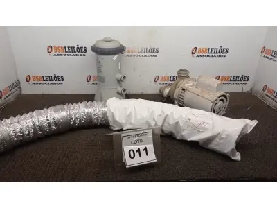 LOTE 011 - 01 BOMBA FILTRO PARA PISCINAS E 01 MOTO BOMBA CENTRIFUGA PARA PISCINAS. (NO ESTADO) ATENÇÃO! FAZER A VISITAÇÃO ANTES DE ARREMATAR, NÃO SABEMOS SE FUNCIONA, LEILÃO NÃO TEM GARANTIA E NEM DEVOLUÇÃO, SUJEITO A POSSÍVEIS AVARIAS VISÍVEIS/OCULTAS E/OU AUSÊNCIA DE COMPONENTES.