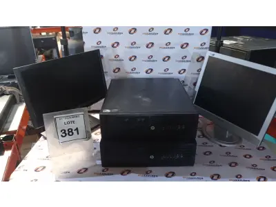 LOTE 381 - 02 CPUS DDR3 MARCA HP E 02 MONITORES MARCAS ACER E PHILIPS. (NO ESTADO) ATENÇÃO! FAZER A VISITAÇÃO ANTES DE ARREMATAR, NÃO SABEMOS SE FUNCIONA, LEILÃO NÃO TEM GARANTIA E NEM DEVOLUÇÃO, SUJEITO A POSSÍVEIS AVARIAS VISÍVEIS/OCULTAS E/OU AUSÊNCIA DE COMPONENTES.