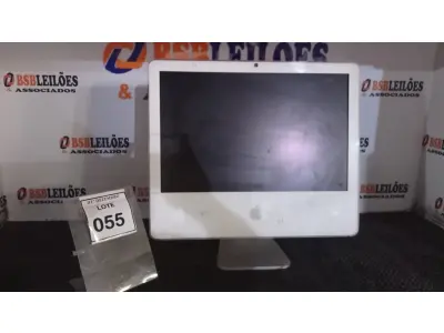 LOTE 055 - 01 IMAC APPLE. (NO ESTADO) ATENÇÃO! FAZER A VISITAÇÃO ANTES DE ARREMATAR, NÃO SABEMOS SE FUNCIONA, LEILÃO NÃO TEM GARANTIA E NEM DEVOLUÇÃO, SUJEITO A POSSÍVEIS AVARIAS VISÍVEIS/OCULTAS E/OU AUSÊNCIA DE COMPONENTES.