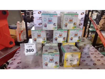 LOTE 360 - 11 ACESSORIOS PARA LIQUIDIFICADOR MARCA PIKTRIT. (NO ESTADO) ATENÇÃO! FAZER A VISITAÇÃO ANTES DE ARREMATAR, NÃO SABEMOS SE FUNCIONA, LEILÃO NÃO TEM GARANTIA E NEM DEVOLUÇÃO, SUJEITO A POSSÍVEIS AVARIAS VISÍVEIS/OCULTAS E/OU AUSÊNCIA DE COMPONENTES.