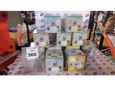 LOTE 360 - 11 ACESSORIOS PARA LIQUIDIFICADOR MARCA PIKTRIT. (NO ESTADO) ATENÇÃO! FAZER A VISITAÇÃO ANTES DE ARREMATAR, NÃO SABEMOS SE FUNCIONA, LEILÃO NÃO TEM GARANTIA E NEM DEVOLUÇÃO, SUJEITO A POSSÍVEIS AVARIAS VISÍVEIS/OCULTAS E/OU AUSÊNCIA DE COMPONENTES.