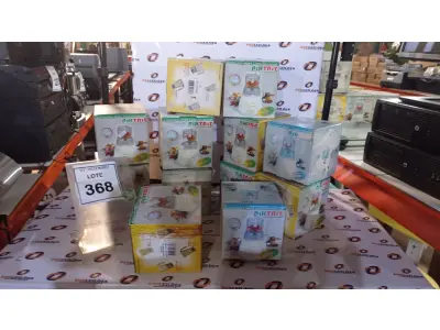 LOTE 368 - 12 ACESSÓRIOS PARA LIQUIDIFICADOR MARCA PIKTRIT. (NO ESTADO) ATENÇÃO! FAZER A VISITAÇÃO ANTES DE ARREMATAR, NÃO SABEMOS SE FUNCIONA, LEILÃO NÃO TEM GARANTIA E NEM DEVOLUÇÃO, SUJEITO A POSSÍVEIS AVARIAS VISÍVEIS/OCULTAS E/OU AUSÊNCIA DE COMPONENTES.