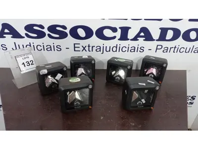 LOTE 132 - 06 LEITORAS DE CÓDIGO DE BARRAS. (NO ESTADO) ATENÇÃO! FAZER A VISITAÇÃO ANTES DE ARREMATAR, NÃO SABEMOS SE FUNCIONA, LEILÃO NÃO TEM GARANTIA E NEM DEVOLUÇÃO, SUJEITO A POSSÍVEIS AVARIAS VISÍVEIS/OCULTAS E/OU AUSÊNCIA DE COMPONENTES.