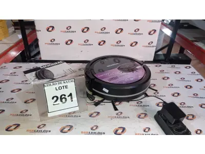 LOTE 261 - 01 ASPIRADOR ROBÔ MARCA MONDIAL. (NO ESTADO) ATENÇÃO! FAZER A VISITAÇÃO ANTES DE ARREMATAR, NÃO SABEMOS SE FUNCIONA, LEILÃO NÃO TEM GARANTIA E NEM DEVOLUÇÃO, SUJEITO A POSSÍVEIS AVARIAS VISÍVEIS/OCULTAS E/OU AUSÊNCIA DE COMPONENTES.