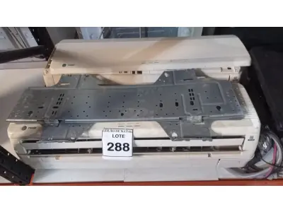LOTE 288 - 02 EVAPORADORAS 14.600BTUS MARCA TRANE. (NO ESTADO) ATENÇÃO! FAZER A VISITAÇÃO ANTES DE ARREMATAR, NÃO SABEMOS SE FUNCIONA, LEILÃO NÃO TEM GARANTIA E NEM DEVOLUÇÃO, SUJEITO A POSSÍVEIS AVARIAS VISÍVEIS/OCULTAS E/OU AUSÊNCIA DE COMPONENTES.