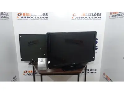 LOTE 001 - 01 TV LCD 42’’ MARCA AOC E 01 TV 40’’ MARCA PHILIPS. (NO ESTADO) ATENÇÃO! FAZER A VISITAÇÃO ANTES DE ARREMATAR, NÃO SABEMOS SE FUNCIONA, LEILÃO NÃO TEM GARANTIA E NEM DEVOLUÇÃO, SUJEITO A POSSÍVEIS AVARIAS VISÍVEIS/OCULTAS E/OU AUSÊNCIA DE COMPONENTES.