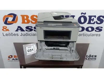 LOTE 031 - 01 IMPRESSORA MODELO SCX-5835FN MARCA SAMSUNG. (NO ESTADO) ATENÇÃO! FAZER A VISITAÇÃO ANTES DE ARREMATAR, NÃO SABEMOS SE FUNCIONA, LEILÃO NÃO TEM GARANTIA E NEM DEVOLUÇÃO, SUJEITO A POSSÍVEIS AVARIAS VISÍVEIS/OCULTAS E/OU AUSÊNCIA DE COMPONENTES.