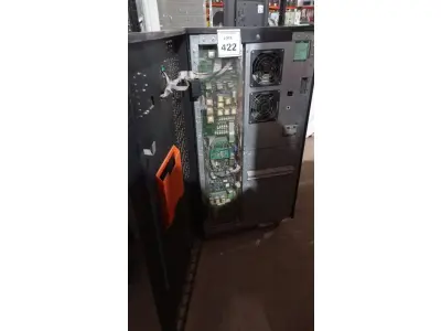 LOTE 422 - 01 NOBREAK DE 25KVA MARCA AMPLIMAG. (NO ESTADO) ATENÇÃO! FAZER A VISITAÇÃO ANTES DE ARREMATAR, NÃO SABEMOS SE FUNCIONA, LEILÃO NÃO TEM GARANTIA E NEM DEVOLUÇÃO, SUJEITO A POSSÍVEIS AVARIAS VISÍVEIS/OCULTAS E/OU AUSÊNCIA DE COMPONENTES.