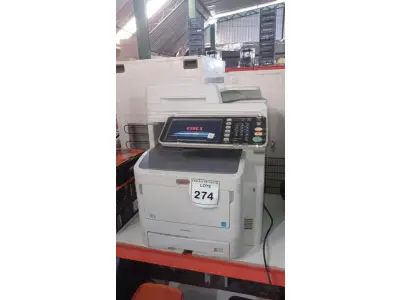 LOTE 274 - 01 IMPRESSORA MULTIFUNCIONAL MODELO MPS5502MB MARCA OKI. (NO ESTADO) ATENÇÃO! FAZER A VISITAÇÃO ANTES DE ARREMATAR, NÃO SABEMOS SE FUNCIONA, LEILÃO NÃO TEM GARANTIA E NEM DEVOLUÇÃO, SUJEITO A POSSÍVEIS AVARIAS VISÍVEIS/OCULTAS E/OU AUSÊNCIA DE COMPONENTES.