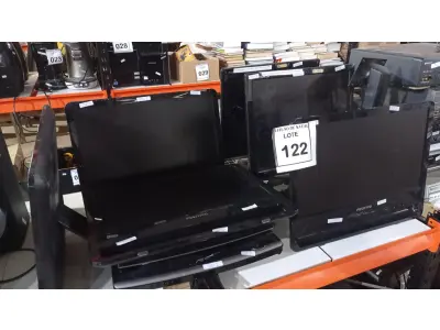 LOTE 122 - 08 MONITORES DE MARCAS E MODELOS DIVERSOS. (NO ESTADO) ATENÇÃO! FAZER A VISITAÇÃO ANTES DE ARREMATAR, NÃO SABEMOS SE FUNCIONA, LEILÃO NÃO TEM GARANTIA E NEM DEVOLUÇÃO, SUJEITO A POSSÍVEIS AVARIAS VISÍVEIS/OCULTAS E/OU AUSÊNCIA DE COMPONENTES.