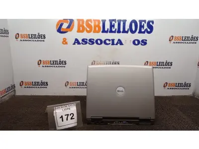 LOTE 172 - 01 NOTEBOOK MARCA DELL. (NO ESTADO) ATENÇÃO! FAZER A VISITAÇÃO ANTES DE ARREMATAR, NÃO SABEMOS SE FUNCIONA, LEILÃO NÃO TEM GARANTIA E NEM DEVOLUÇÃO, SUJEITO A POSSÍVEIS AVARIAS VISÍVEIS/OCULTAS E/OU AUSÊNCIA DE COMPONENTES.