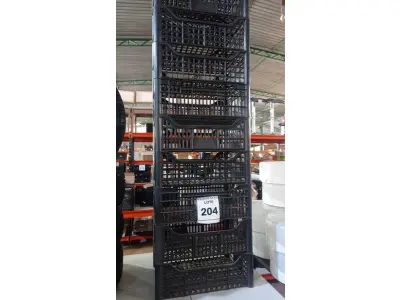 LOTE 204 - 10 CESTAS ORGANIZADORAS. (NO ESTADO) ATENÇÃO! FAZER A VISITAÇÃO ANTES DE ARREMATAR, NÃO SABEMOS SE FUNCIONA, LEILÃO NÃO TEM GARANTIA E NEM DEVOLUÇÃO, SUJEITO A POSSÍVEIS AVARIAS VISÍVEIS/OCULTAS E/OU AUSÊNCIA DE COMPONENTES.