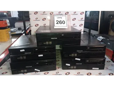 LOTE 260 - 04 CPUS I3 MARCA POSITIVO. (NO ESTADO) ATENÇÃO! FAZER A VISITAÇÃO ANTES DE ARREMATAR, NÃO SABEMOS SE FUNCIONA, LEILÃO NÃO TEM GARANTIA E NEM DEVOLUÇÃO, SUJEITO A POSSÍVEIS AVARIAS VISÍVEIS/OCULTAS E/OU AUSÊNCIA DE COMPONENTES.