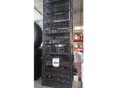 LOTE 204 - 10 CESTAS ORGANIZADORAS. (NO ESTADO) ATENÇÃO! FAZER A VISITAÇÃO ANTES DE ARREMATAR, NÃO SABEMOS SE FUNCIONA, LEILÃO NÃO TEM GARANTIA E NEM DEVOLUÇÃO, SUJEITO A POSSÍVEIS AVARIAS VISÍVEIS/OCULTAS E/OU AUSÊNCIA DE COMPONENTES.