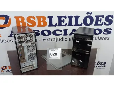 LOTE 028 - 02 CPUS. (NO ESTADO) ATENÇÃO! FAZER A VISITAÇÃO ANTES DE ARREMATAR, NÃO SABEMOS SE FUNCIONA, LEILÃO NÃO TEM GARANTIA E NEM DEVOLUÇÃO, SUJEITO A POSSÍVEIS AVARIAS VISÍVEIS/OCULTAS E/OU AUSÊNCIA DE COMPONENTES.