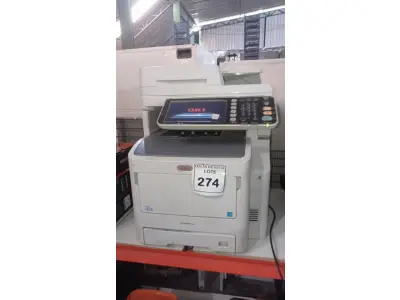 LOTE 274 - 01 IMPRESSORA MULTIFUNCIONAL MODELO MPS5502MB MARCA OKI. (NO ESTADO) ATENÇÃO! FAZER A VISITAÇÃO ANTES DE ARREMATAR, NÃO SABEMOS SE FUNCIONA, LEILÃO NÃO TEM GARANTIA E NEM DEVOLUÇÃO, SUJEITO A POSSÍVEIS AVARIAS VISÍVEIS/OCULTAS E/OU AUSÊNCIA DE COMPONENTES.