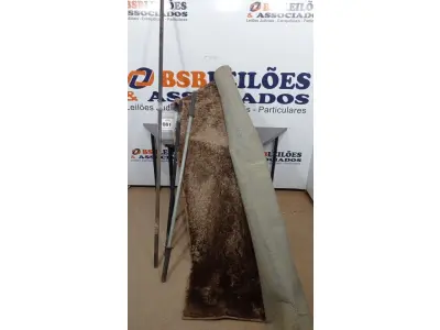 LOTE 081 - 01 TAPETE, 04 BARRAS DE FERRO E 01 BARRA DE FERRO PAR EXERCÍCIOS. (NO ESTADO) ATENÇÃO! FAZER A VISITAÇÃO ANTES DE ARREMATAR, NÃO SABEMOS SE FUNCIONA, LEILÃO NÃO TEM GARANTIA E NEM DEVOLUÇÃO, SUJEITO A POSSÍVEIS AVARIAS VISÍVEIS/OCULTAS E/OU AUSÊNCIA DE COMPONENTES.