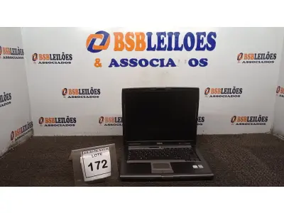 LOTE 172 - 01 NOTEBOOK MARCA DELL. (NO ESTADO) ATENÇÃO! FAZER A VISITAÇÃO ANTES DE ARREMATAR, NÃO SABEMOS SE FUNCIONA, LEILÃO NÃO TEM GARANTIA E NEM DEVOLUÇÃO, SUJEITO A POSSÍVEIS AVARIAS VISÍVEIS/OCULTAS E/OU AUSÊNCIA DE COMPONENTES.