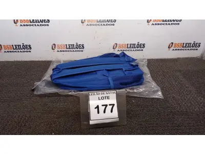 LOTE 177 - 01 MOCHILA NA COR AZUL MARCA GOCASE. (NO ESTADO) ATENÇÃO! FAZER A VISITAÇÃO ANTES DE ARREMATAR, NÃO SABEMOS SE FUNCIONA, LEILÃO NÃO TEM GARANTIA E NEM DEVOLUÇÃO, SUJEITO A POSSÍVEIS AVARIAS VISÍVEIS/OCULTAS E/OU AUSÊNCIA DE COMPONENTES.