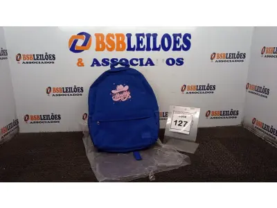 LOTE 127 - 01 MOCHILA MARCA GOCASE NA COR AZUL. (NO ESTADO) ATENÇÃO! FAZER A VISITAÇÃO ANTES DE ARREMATAR, NÃO SABEMOS SE FUNCIONA, LEILÃO NÃO TEM GARANTIA E NEM DEVOLUÇÃO, SUJEITO A POSSÍVEIS AVARIAS VISÍVEIS/OCULTAS E/OU AUSÊNCIA DE COMPONENTES.