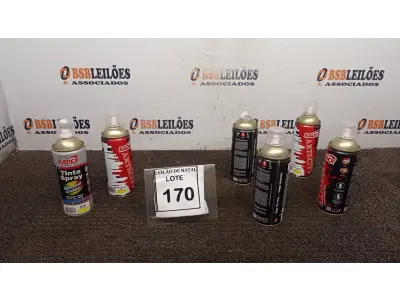 LOTE 170 - 06 TINTAS SPRAY PARA USO ARTÍSTICO MARCA RADEX CORES DIVERSAS. (NO ESTADO) ATENÇÃO! FAZER A VISITAÇÃO ANTES DE ARREMATAR, NÃO SABEMOS SE FUNCIONA, LEILÃO NÃO TEM GARANTIA E NEM DEVOLUÇÃO, SUJEITO A POSSÍVEIS AVARIAS VISÍVEIS/OCULTAS E/OU AUSÊNCIA DE COMPONENTES.