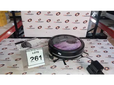 LOTE 261 - 01 ASPIRADOR ROBÔ MARCA MONDIAL. (NO ESTADO) ATENÇÃO! FAZER A VISITAÇÃO ANTES DE ARREMATAR, NÃO SABEMOS SE FUNCIONA, LEILÃO NÃO TEM GARANTIA E NEM DEVOLUÇÃO, SUJEITO A POSSÍVEIS AVARIAS VISÍVEIS/OCULTAS E/OU AUSÊNCIA DE COMPONENTES.