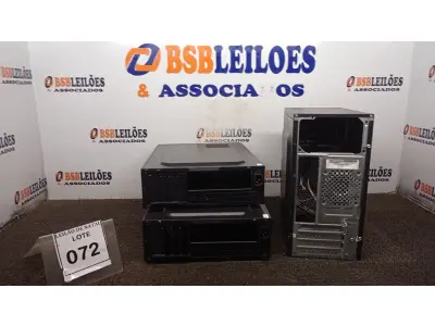 LOTE 072 - 03 GABINETES VAZIOS. (NO ESTADO) ATENÇÃO! FAZER A VISITAÇÃO ANTES DE ARREMATAR, NÃO SABEMOS SE FUNCIONA, LEILÃO NÃO TEM GARANTIA E NEM DEVOLUÇÃO, SUJEITO A POSSÍVEIS AVARIAS VISÍVEIS/OCULTAS E/OU AUSÊNCIA DE COMPONENTES.