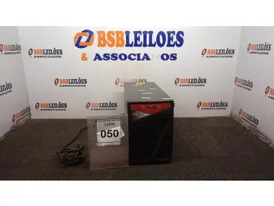 LOTE 050 - 01 NOBREAK MARCA SAFE SERVER 2KVA. (NO ESTADO) ATENÇÃO! FAZER A VISITAÇÃO ANTES DE ARREMATAR, NÃO SABEMOS SE FUNCIONA, LEILÃO NÃO TEM GARANTIA E NEM DEVOLUÇÃO, SUJEITO A POSSÍVEIS AVARIAS VISÍVEIS/OCULTAS E/OU AUSÊNCIA DE COMPONENTES.