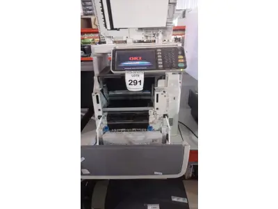 LOTE 291 - 01 IMPRESSORA MULTIFUNCIONAL MODELO MPS5502MB MARCA OKI. (NO ESTADO) ATENÇÃO! FAZER A VISITAÇÃO ANTES DE ARREMATAR, NÃO SABEMOS SE FUNCIONA, LEILÃO NÃO TEM GARANTIA E NEM DEVOLUÇÃO, SUJEITO A POSSÍVEIS AVARIAS VISÍVEIS/OCULTAS E/OU AUSÊNCIA DE COMPONENTES.