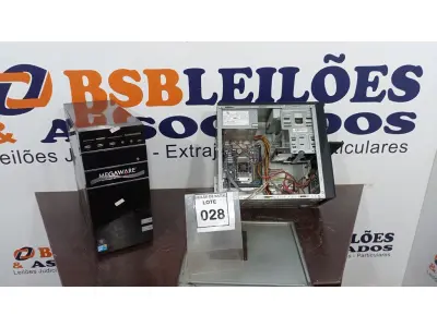 LOTE 028 - 02 CPUS. (NO ESTADO) ATENÇÃO! FAZER A VISITAÇÃO ANTES DE ARREMATAR, NÃO SABEMOS SE FUNCIONA, LEILÃO NÃO TEM GARANTIA E NEM DEVOLUÇÃO, SUJEITO A POSSÍVEIS AVARIAS VISÍVEIS/OCULTAS E/OU AUSÊNCIA DE COMPONENTES.